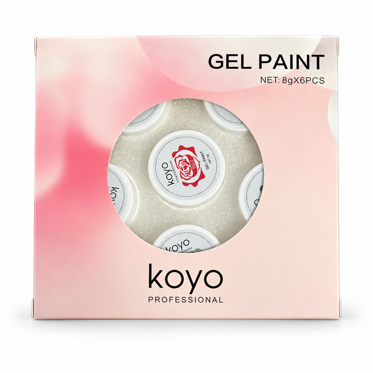 סט ג׳ל לציור KOYO – שישה גוונים