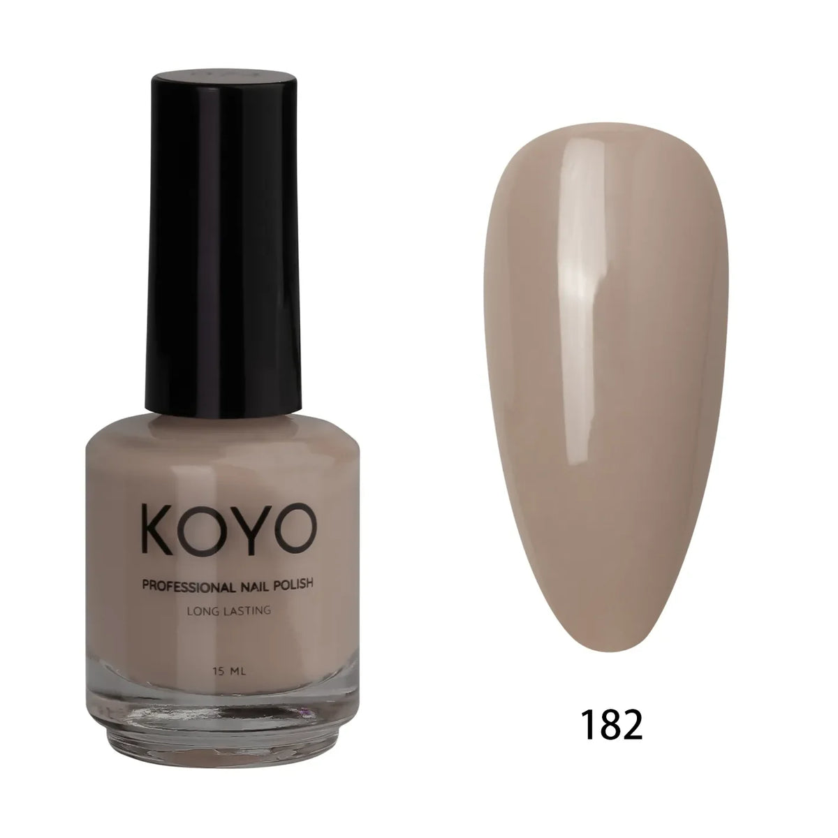 לק רגיל גוון 182, 15 מ״ל | KOYO