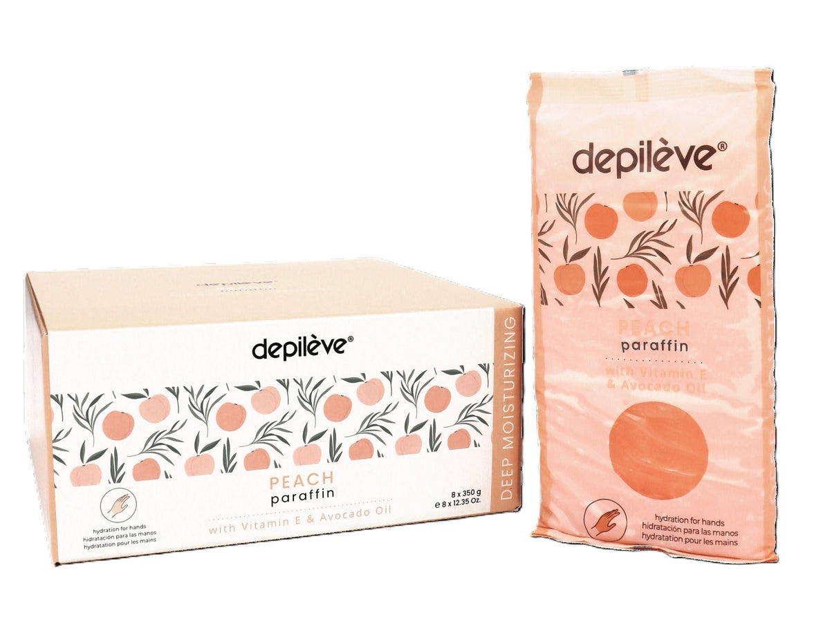 פרפין אפרסק Depileve לטיפול מקצועי באמבט פראפין