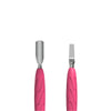 Staleks דוחף קוטיקולה Gummy ידית סיליקון Uniq 10 סוג 5 דוחף עגול צר + להב ישר
