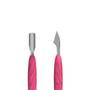 Staleks דוחף קוטיקולה Gummy ידית סיליקון Uniq 10 סוג 3 דוחף עגול צר + מנקה