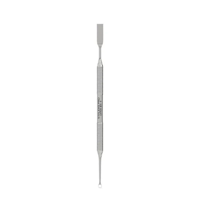 Staleks Manicure pusher EXPERT 51 TYPE 1 (straight flat and loop pusher), יופילי