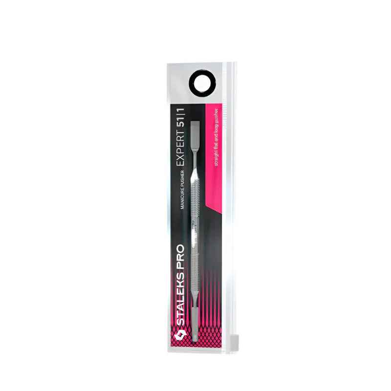 Staleks Manicure pusher EXPERT 51 TYPE 1 (straight flat and loop pusher), יופילי